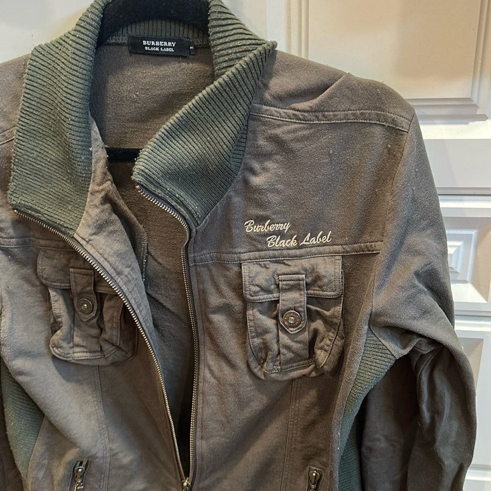 Vintage Burberry, black label jacket